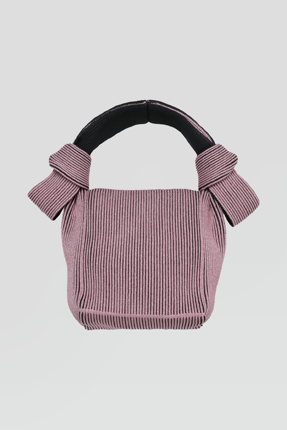 LASTFRAME｜KYOTO 針織金蔥粉結飾手提包