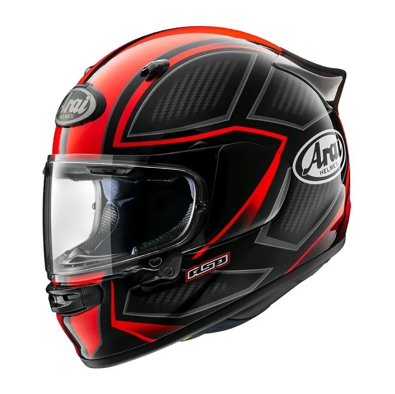 ARAI Astro-GX SPINE 紅 亮光 彩繪 休閒帽款