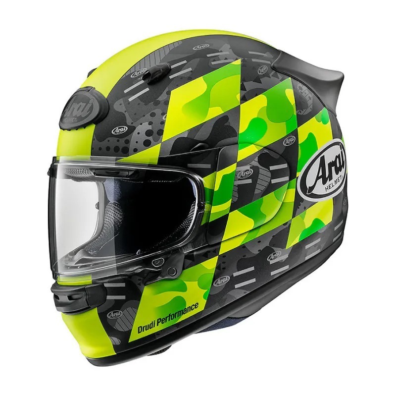 ARAI Astro-GX CHECKER YELLOW 黃 消光 彩繪 休閒帽款