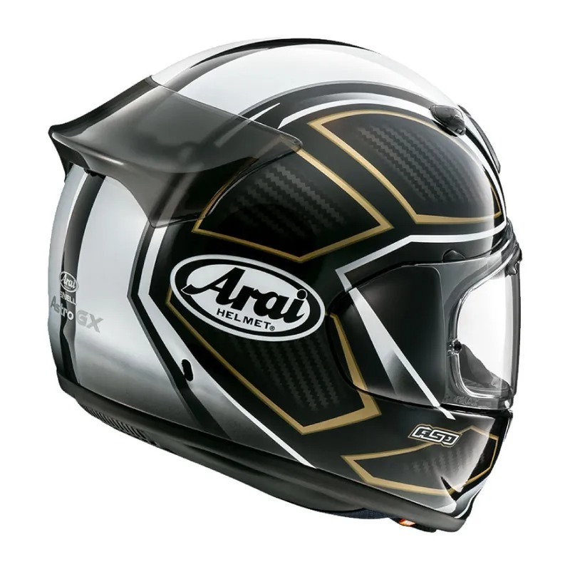 ARAI Astro-GX SPINE 白 亮光 彩繪 休閒帽款