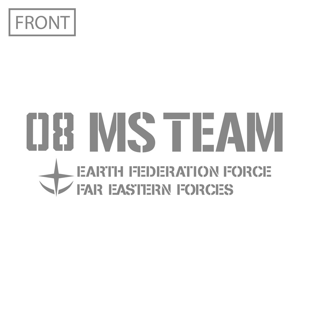 Cospa 0519 第08MS小隊 ヘビーウェイトTシャツ [機動戦士ガンダム 第08MS小隊] WHITE