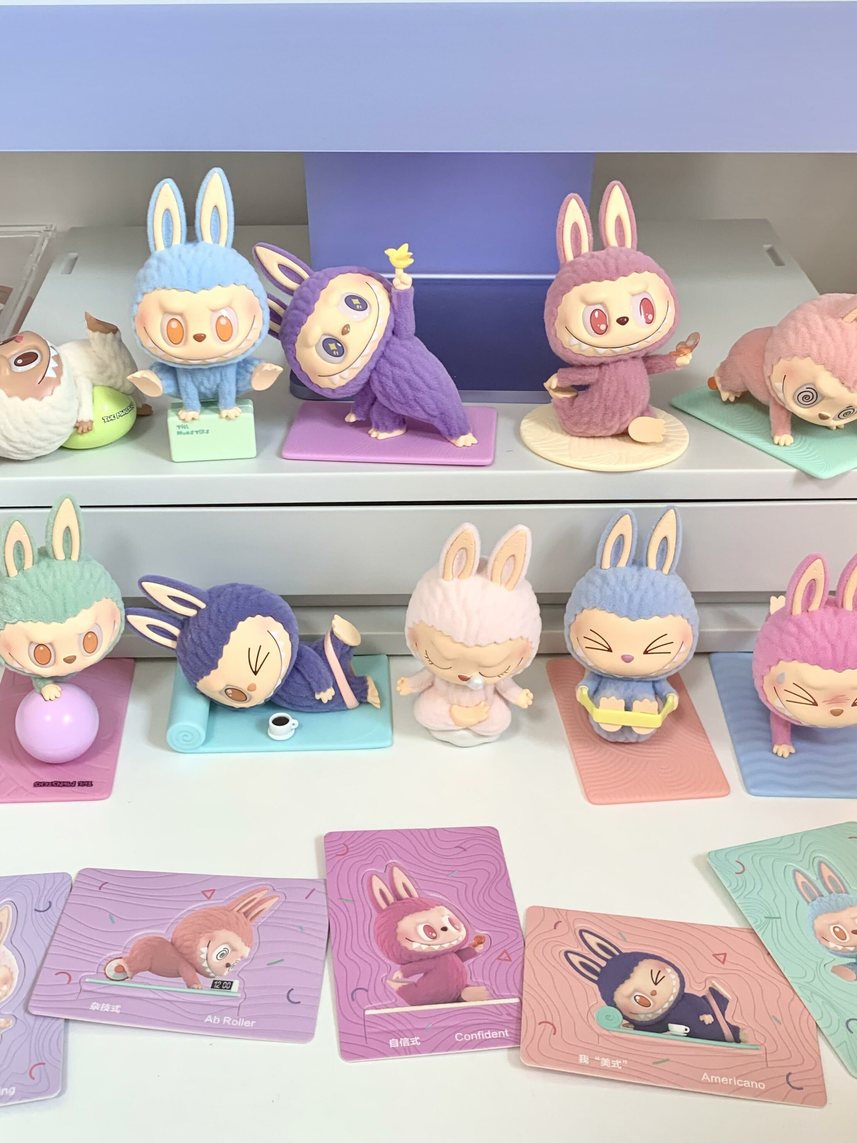 POPMART 泡泡瑪特 The Monsters Labubu 慵懶瑜伽系列 植絨公仔 盲盒 10+1款/預購