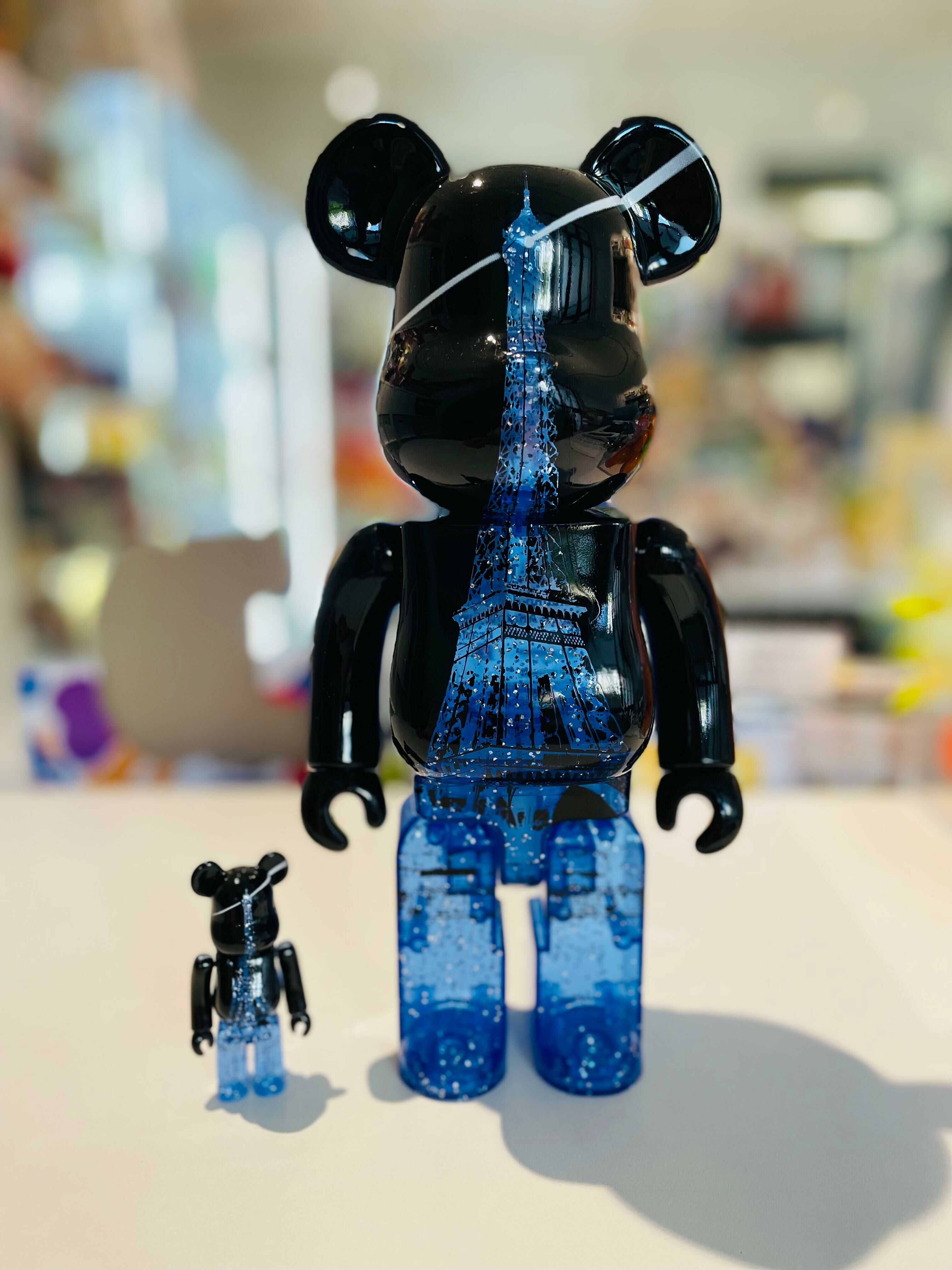 100%+400% BE@RBRICK EIFFEL TOWER SPARKLING Ver.