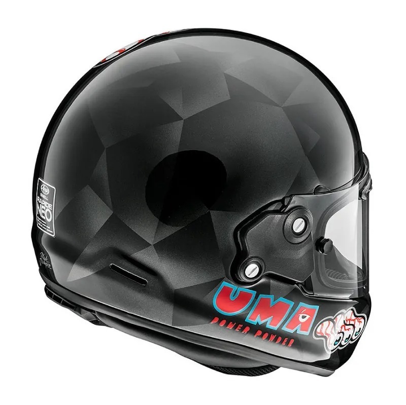 ARAI RAPIDE-NEO UMA 黑 亮光 彩繪 復古帽款