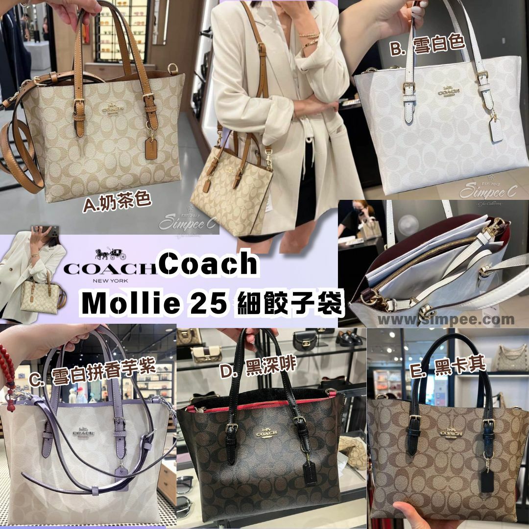 Coach Mollie 25 細餃子袋