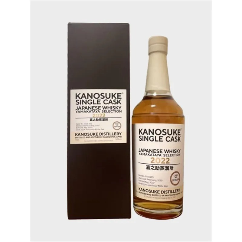 Kanosuke 嘉之助蒸溜所 Single Cask Whisky (2022 YAMAKATAYA SELECTION)