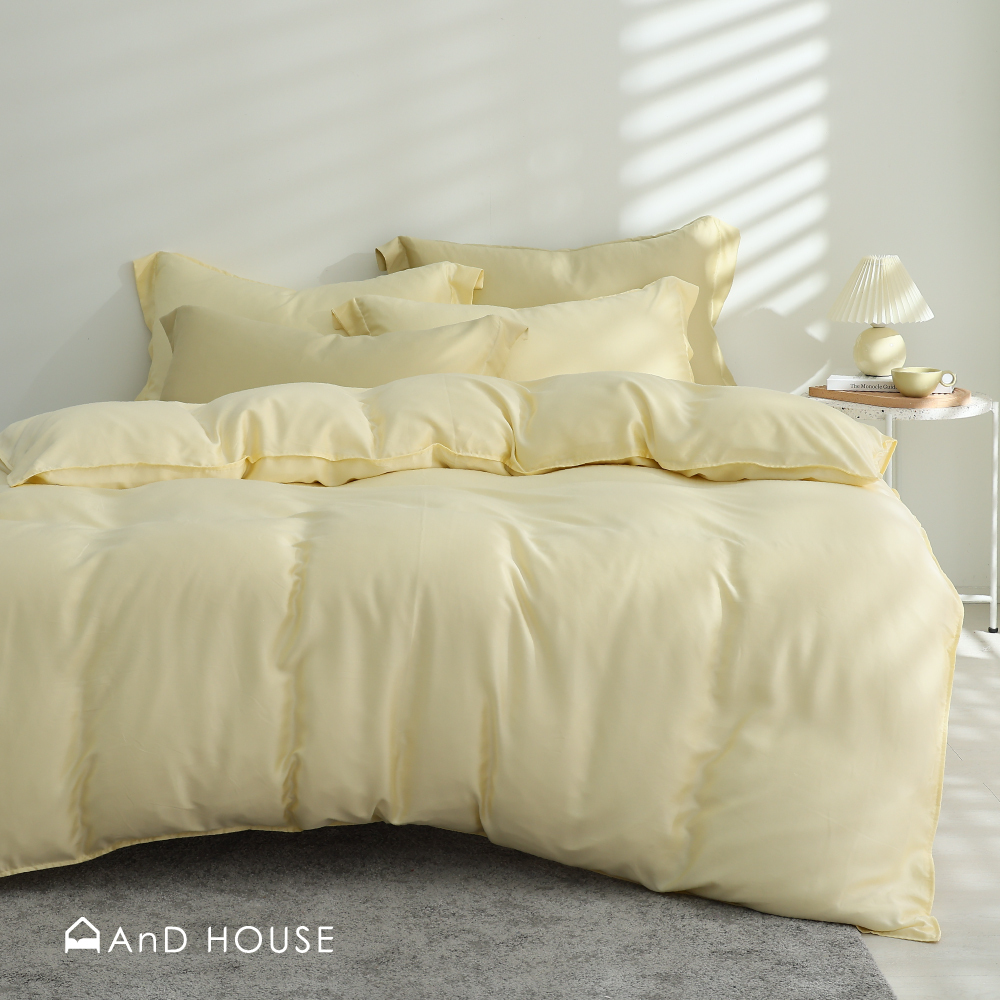 60支天絲｜100%萊賽爾｜雙色配｜蘊蜜金ｘ蜜緗黃