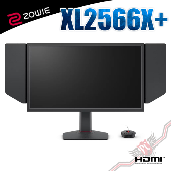 PCPARTY ZOWIE XL2566X+ Fast TN 400Hz DyAc2 24.1吋專業電競顯示器