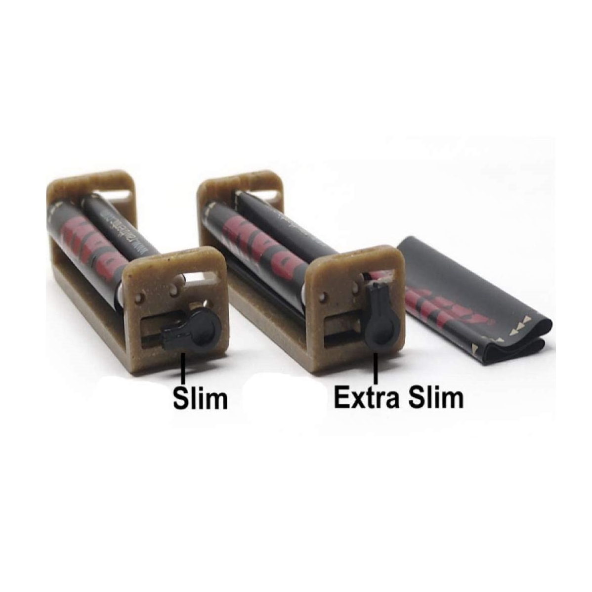 【RAW】西班牙原裝進口、70mm、手動捲煙器 #可調式 #適用8mm/6mm #Hemp/環保麻塑料