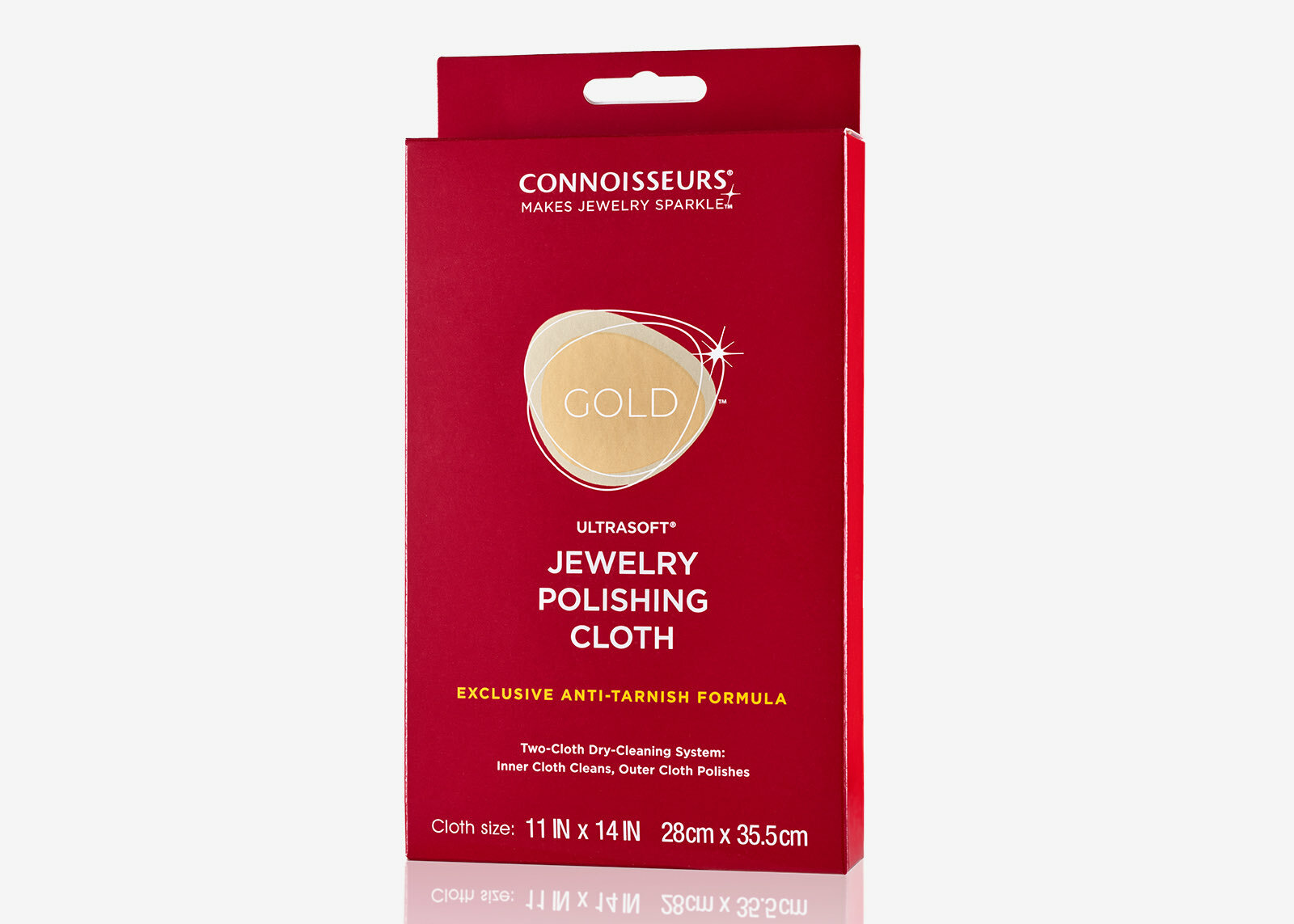 Connoisseurs Gold Jewelry Polishing Cloth~ 925/750/950等等均可使用