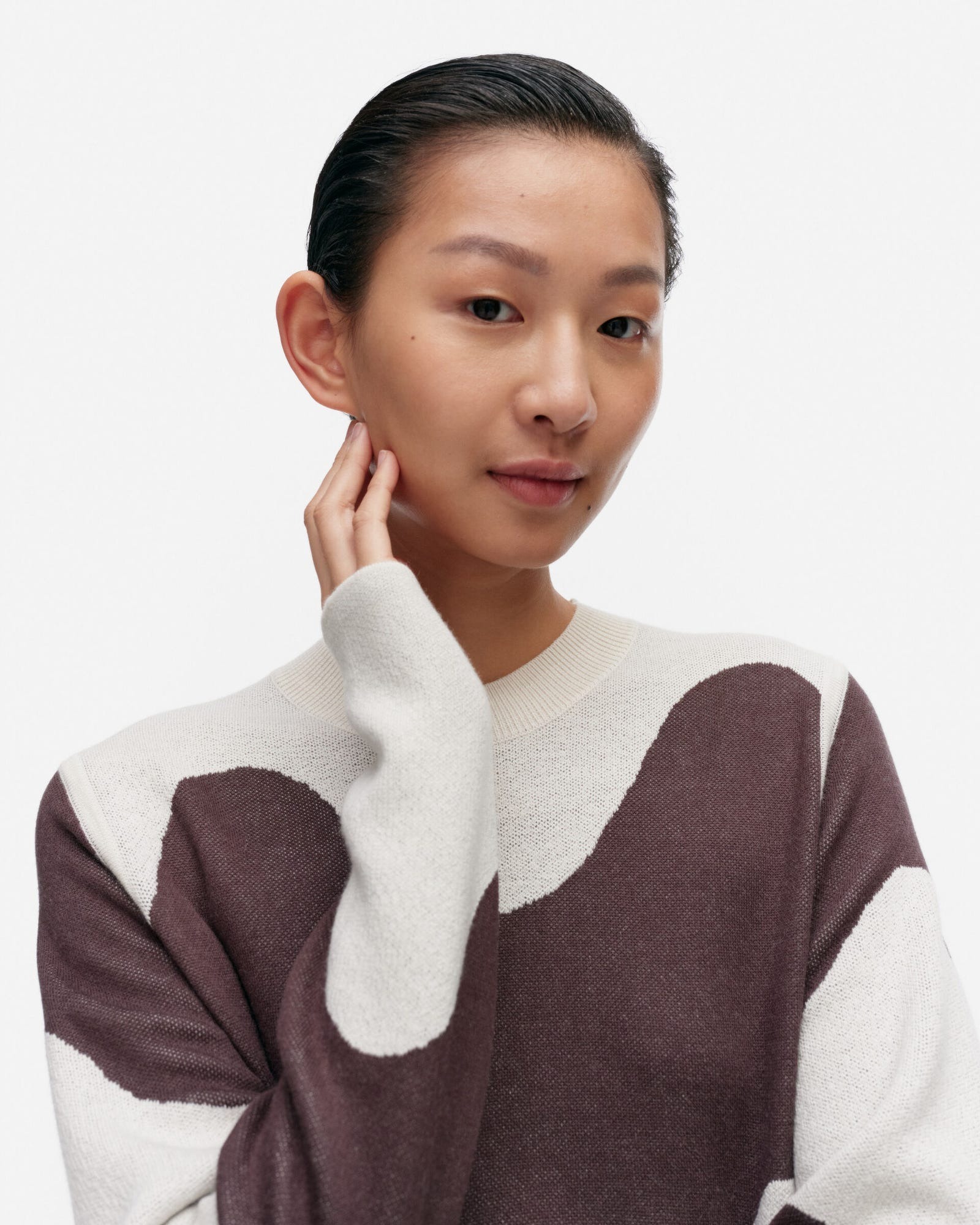 ENNALLAAN LOKKI 印花羊毛洋裝