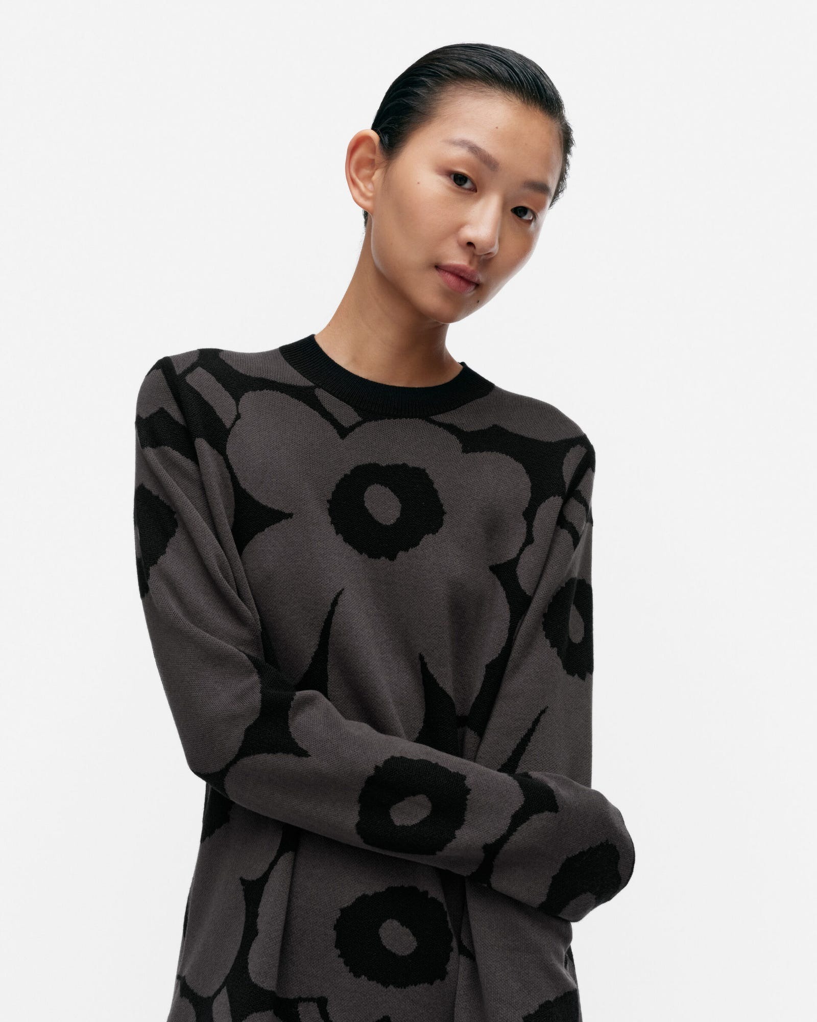 ENNALLAAN PIENI UNIKKO II 印花羊毛洋裝