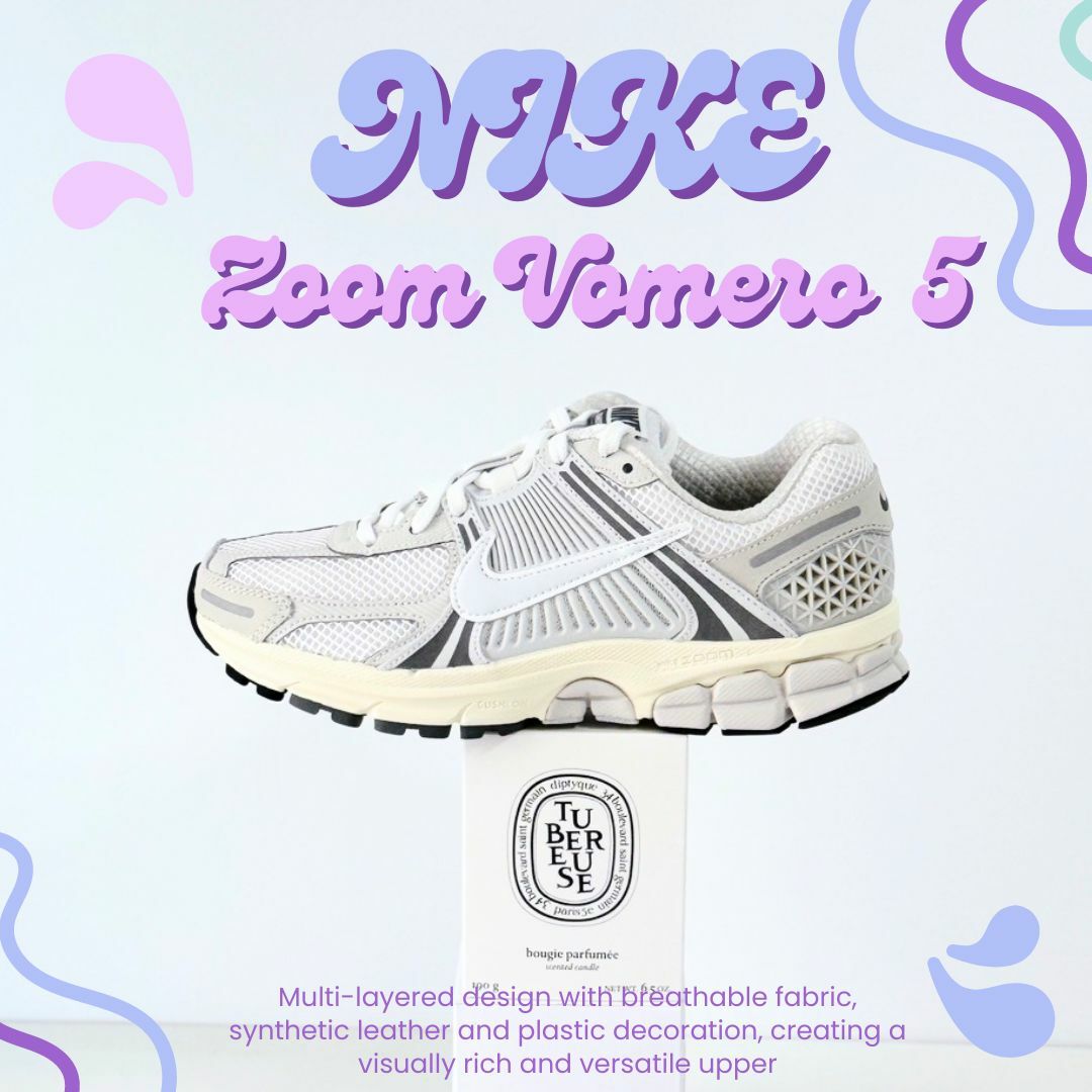 Nike Zoom Vomero 5 "Platinum Tint" 復古奶白 男女鞋 HF0731-007