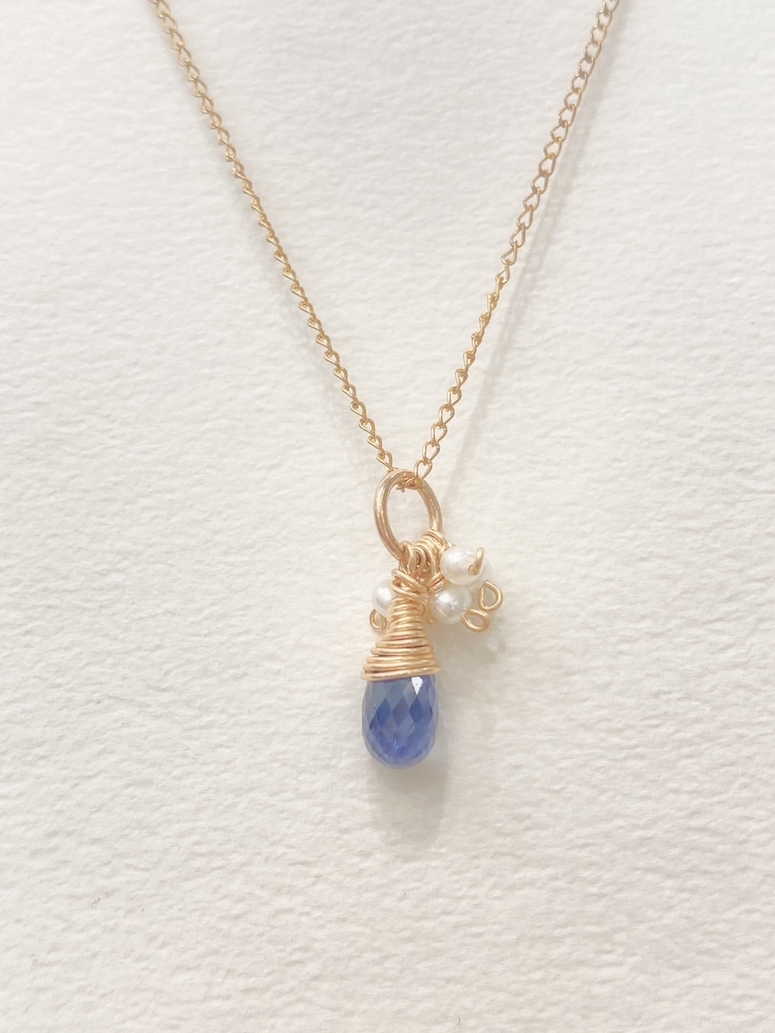 水滴小珍珠項鍊