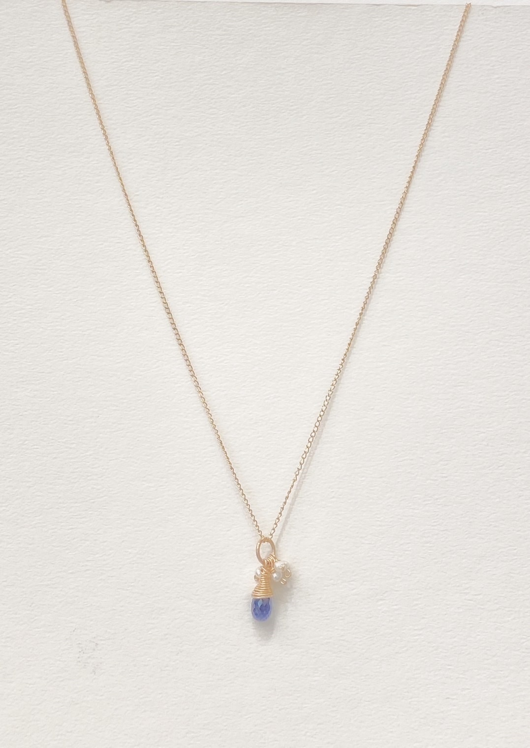 水滴小珍珠項鍊