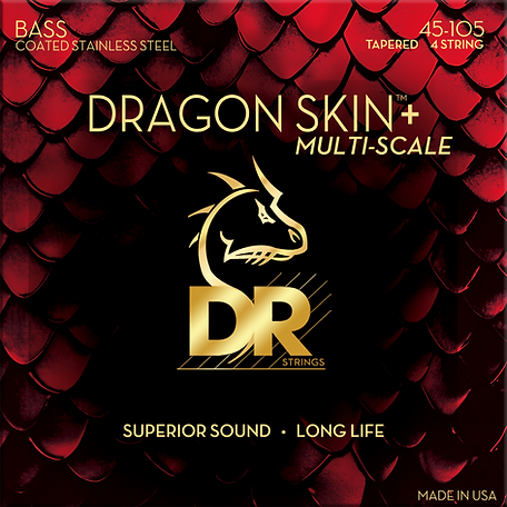 DR Strings DR Strings Dragon Skin+ DBS-45 不鏽鋼 貝斯弦 — 三峽吉他 / Bass｜YA! 玩音樂