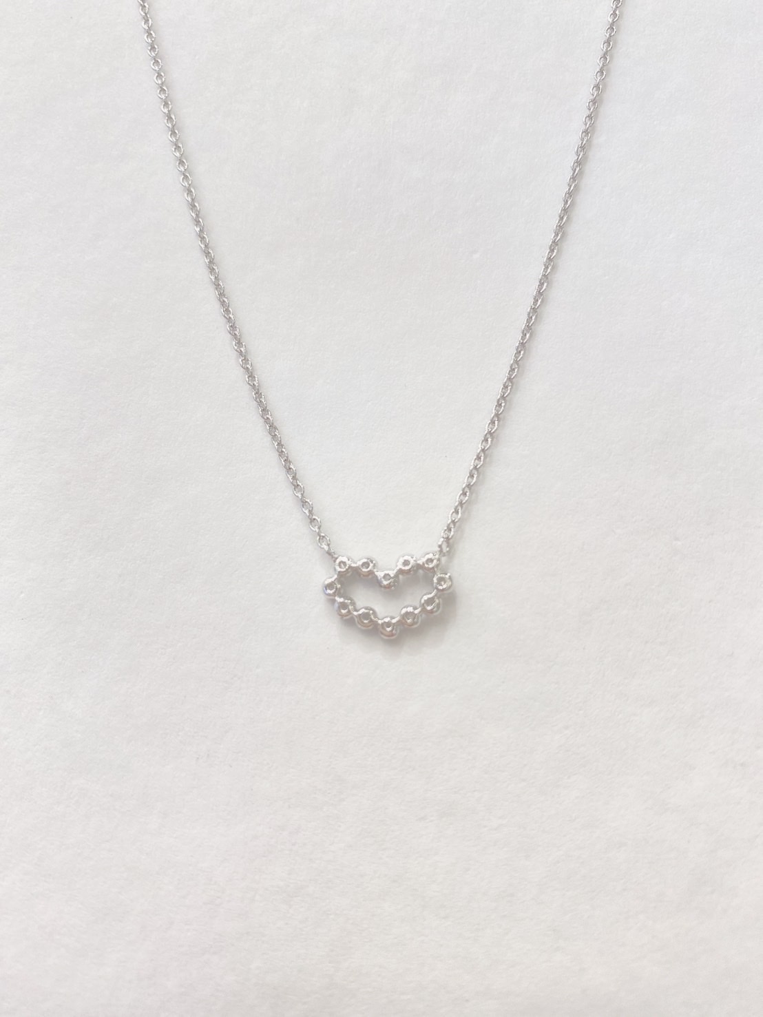 造形鏤空愛心項鍊