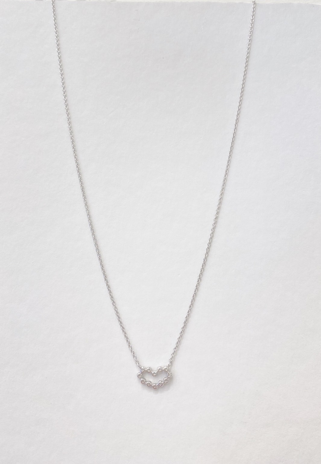 造形鏤空愛心項鍊