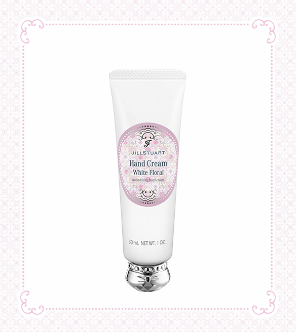 JILL STUART White Floral / Milk Tea Blend / Luscious Berry Hand Cream 30g