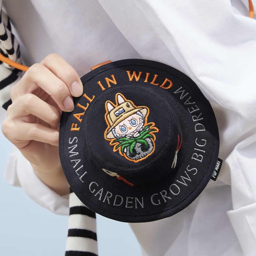 POPMART泡泡瑪特 THE MONSTERS 春天野在家系列 - 盲盒漁夫帽小包