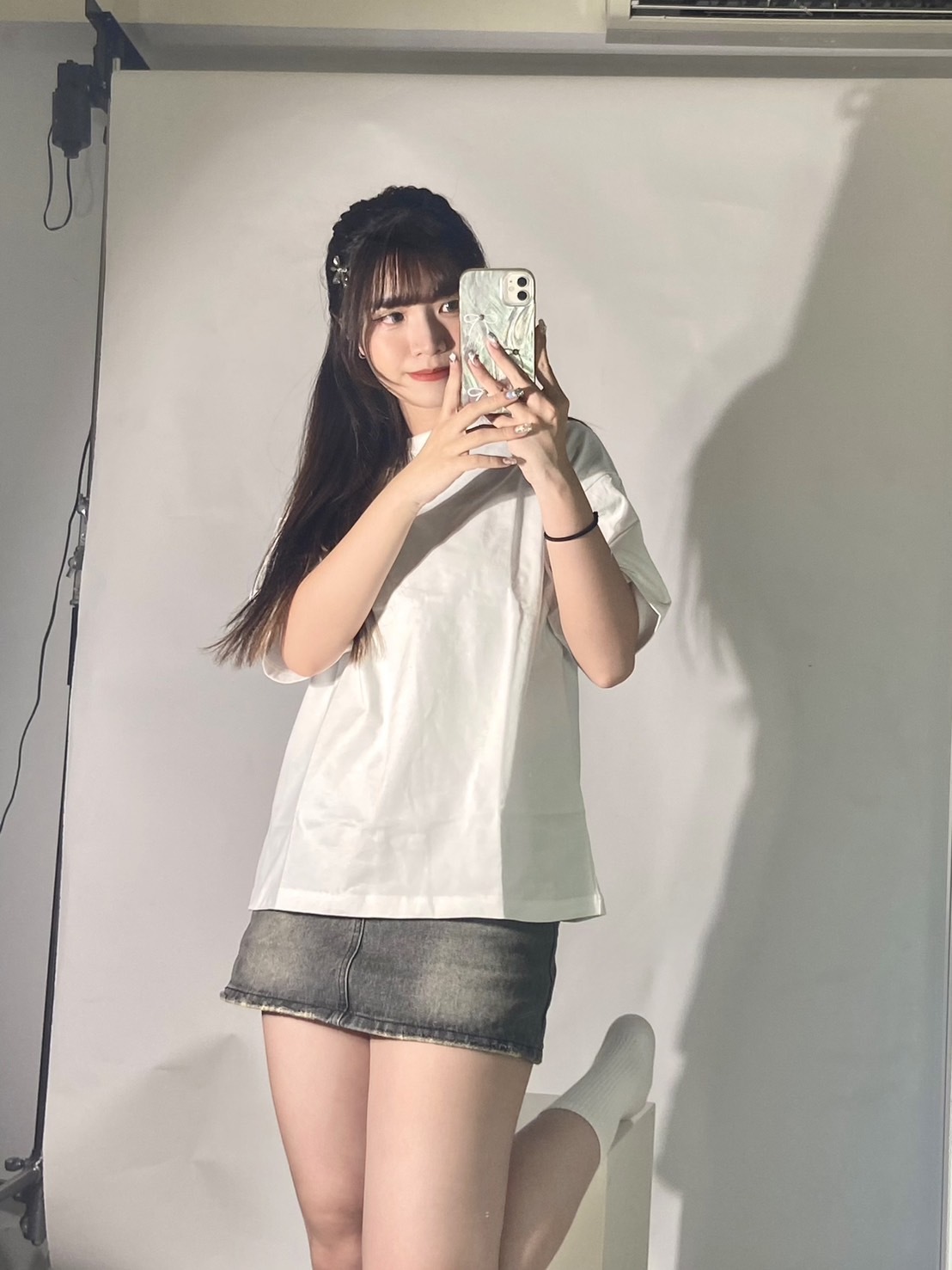 (最強素T) UNITED ATHLE 5.6oz 寬版落肩素T｜UA 短T 短袖 領口不鬆 耐洗 耐穿 柔棉  5508-01