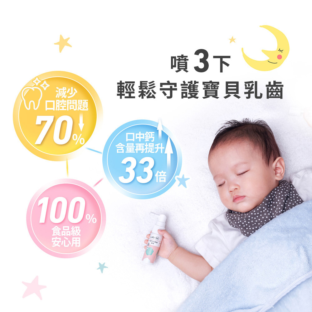 【Lab52齒妍堂】兒童含鈣健齒噴霧Plus