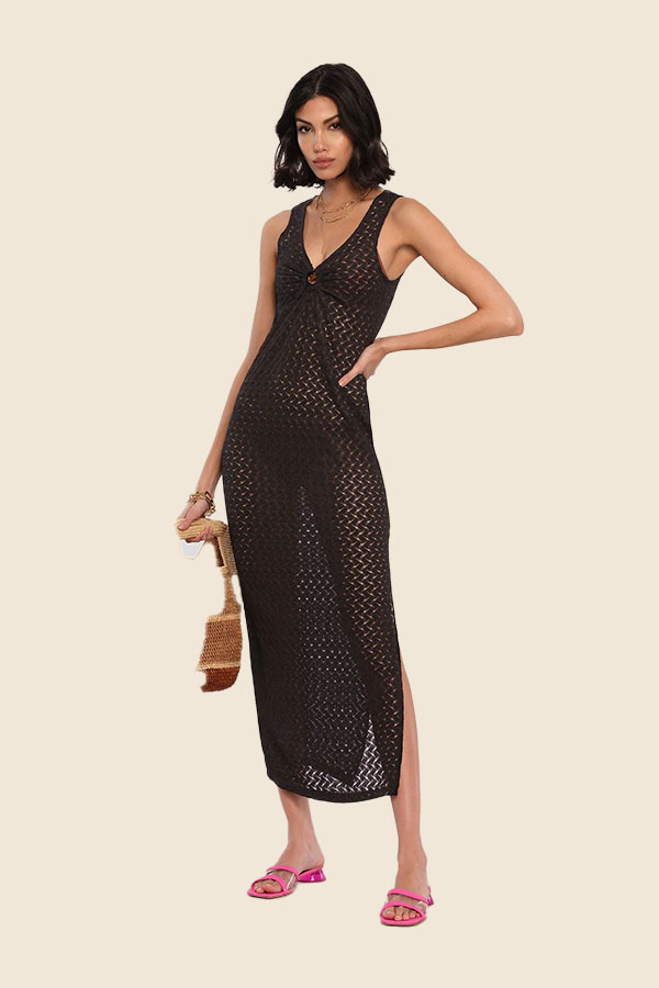 HEARTLOOM - HENRY COVER-UP 連身裙 (經典黑)