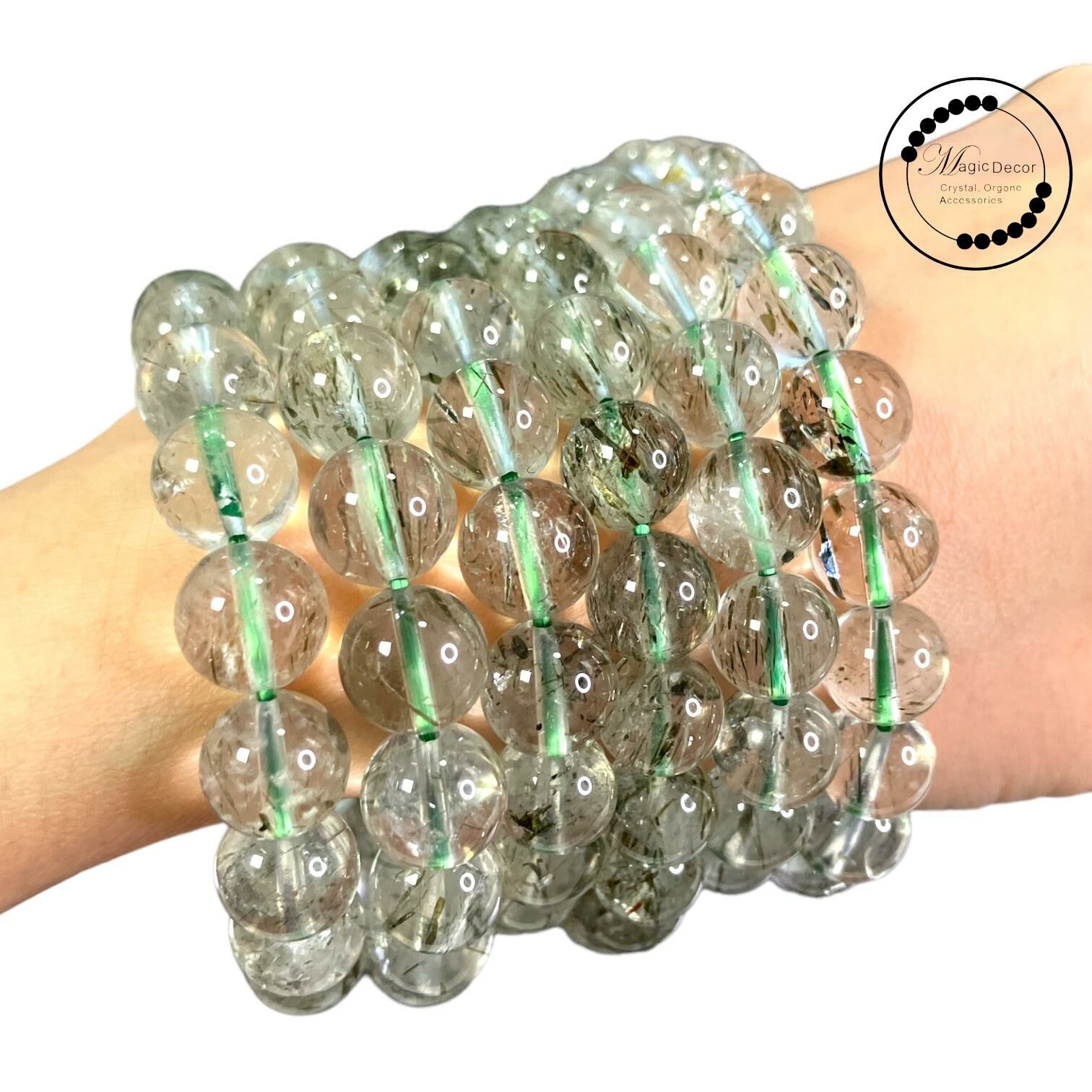 250925 - A75 9mm+傳承級綠碧璽髮手串