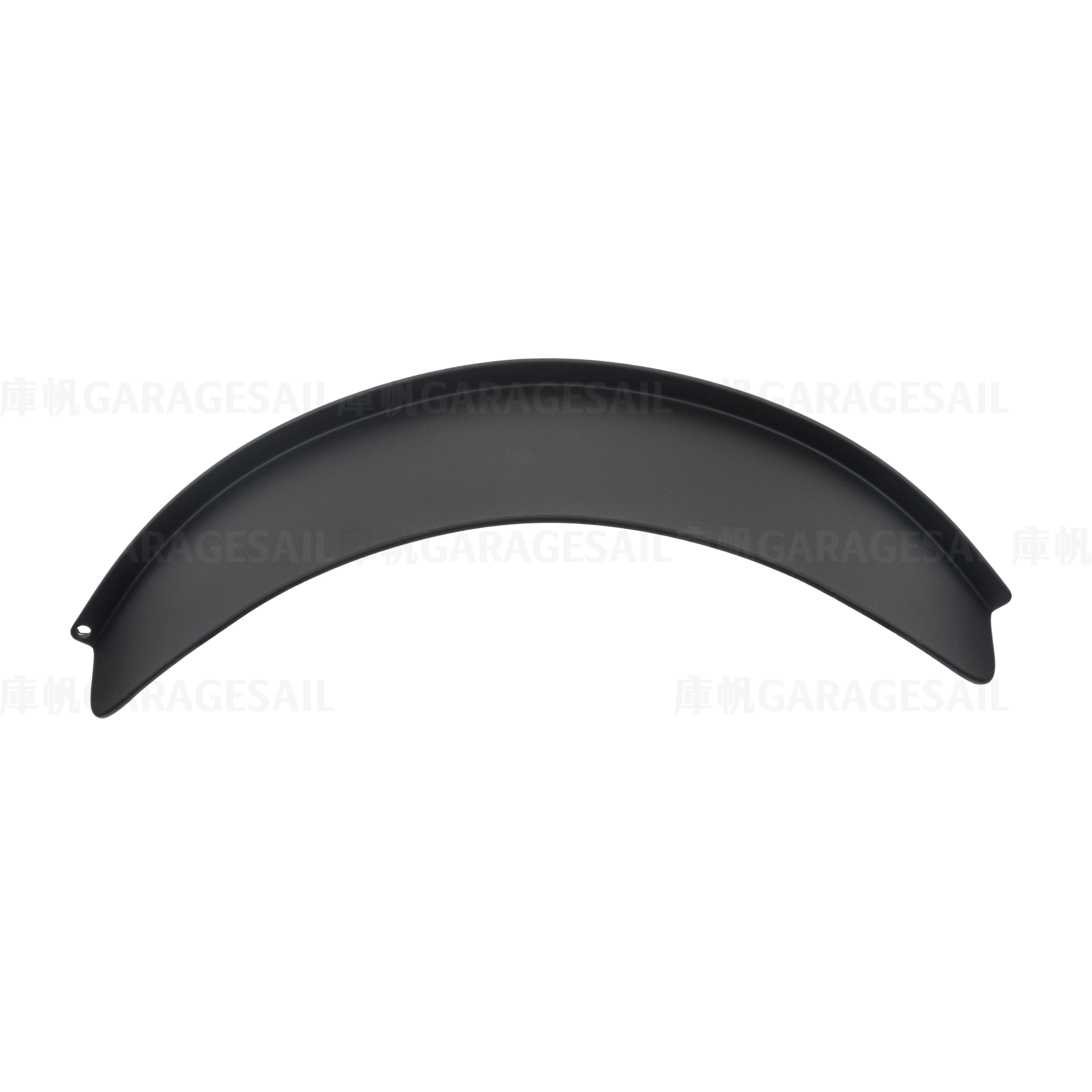 5.75吋 復古 金屬燈簷 消光黑