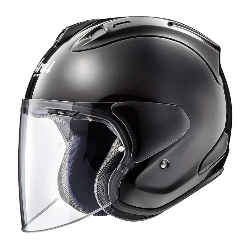 ARAI VZ-RAM 亮光黑 亮面 素色 3/4帽款