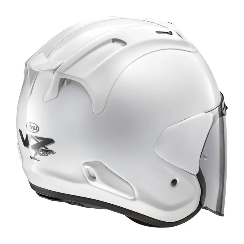 ARAI VZ-RAM 亮光白 亮面 素色 3/4帽款