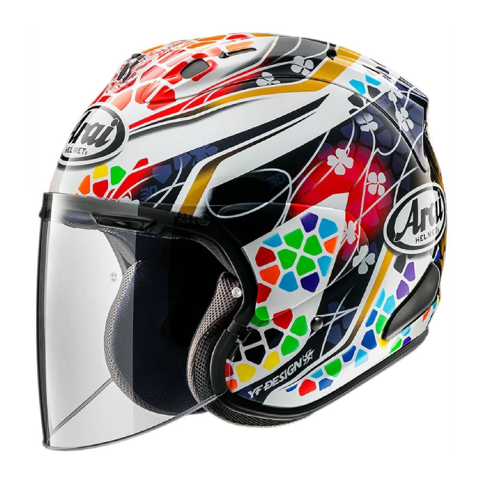 ARAI VZ-RAM NAKAGAMI GP2 中上貴晶 亮光 選手彩繪 3/4帽款