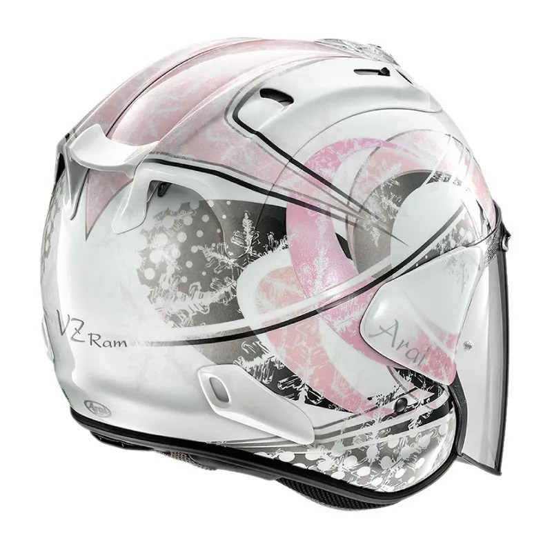 ARAI VZ-RAM Snow Dome 粉 亮光 彩繪 3/4帽款