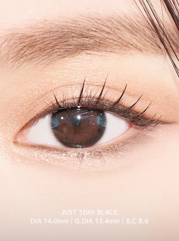 [日拋] ANN365 1 Day Just Black 水光黑 日拋隱形眼鏡｜每盒10片