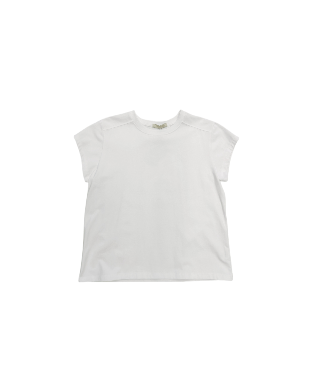 肩線小袖圓領Tee