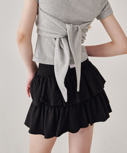 RONRON CANCAN RUFFLE PANTSKIRT