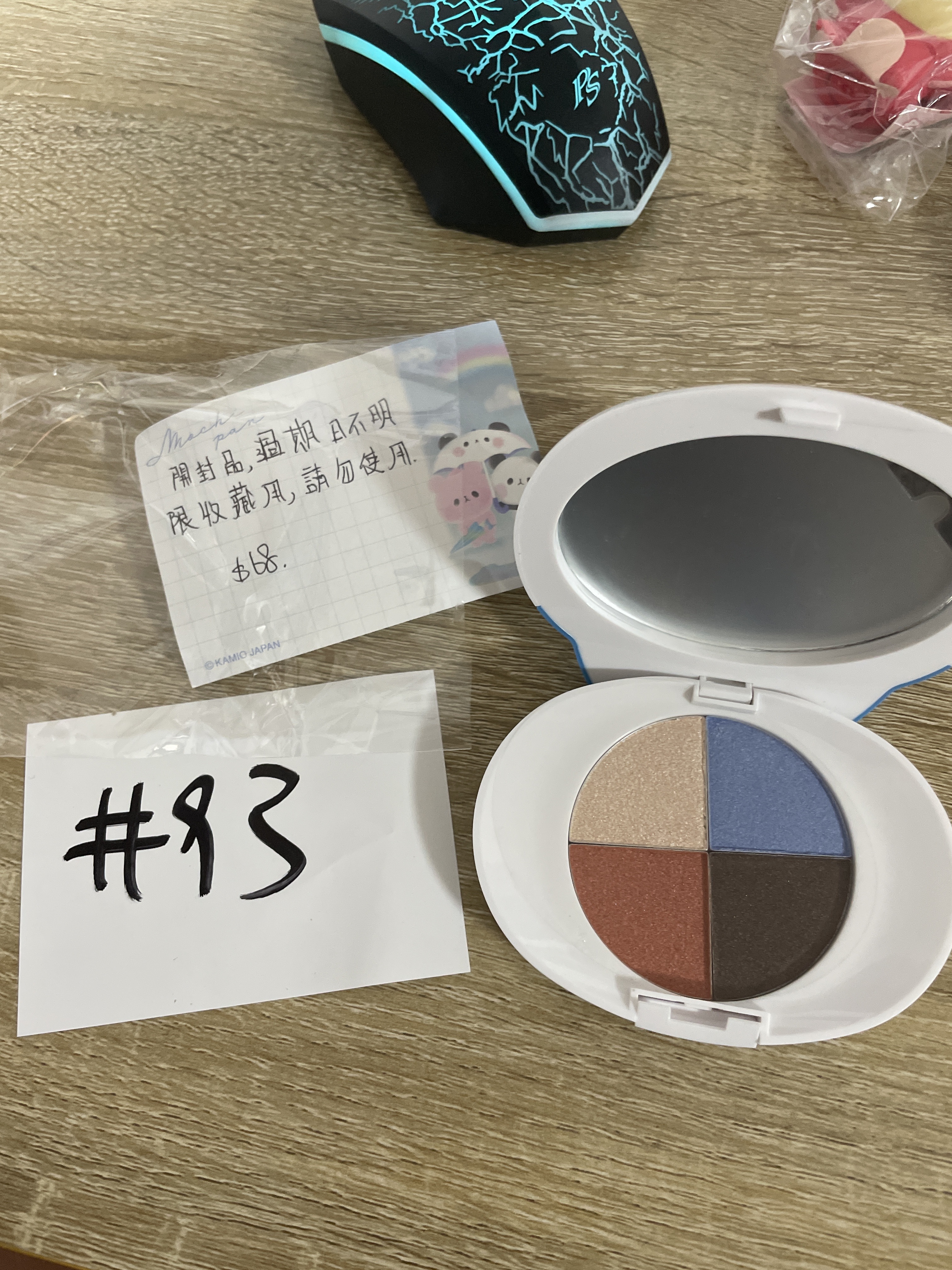 CHIIKAWA  八字貓 眼影 (開封品, 過期日不明, 限收藏用, 請勿使用) #93