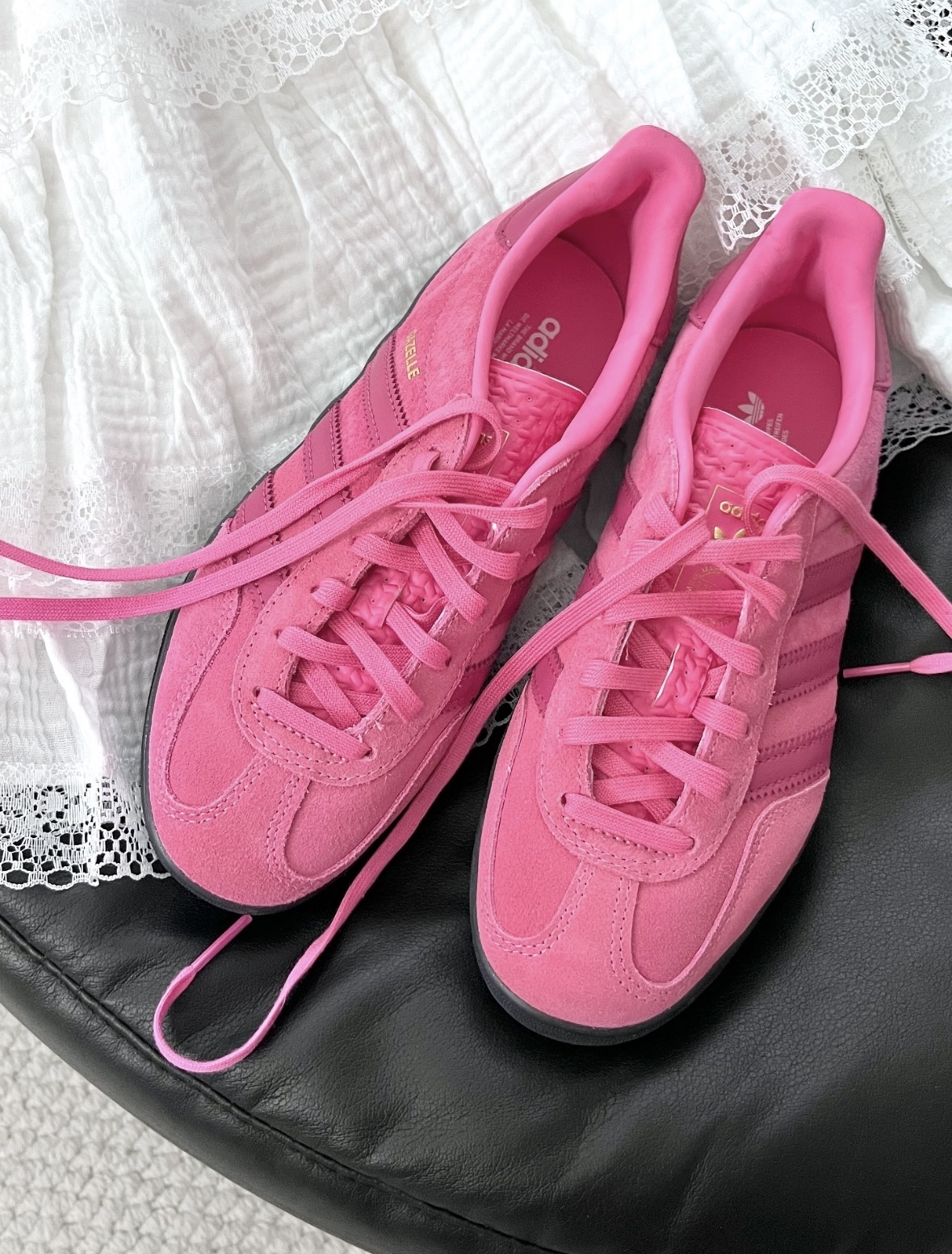 Adidas Originals Gazelle 芭比粉 桃粉色 麂皮 復古 德訓鞋 JI2585/預購