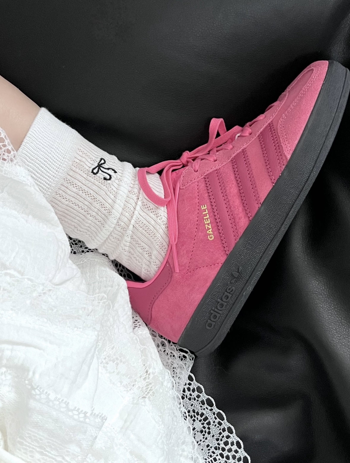 Adidas Originals Gazelle 芭比粉 桃粉色 麂皮 復古 德訓鞋 JI2585/預購