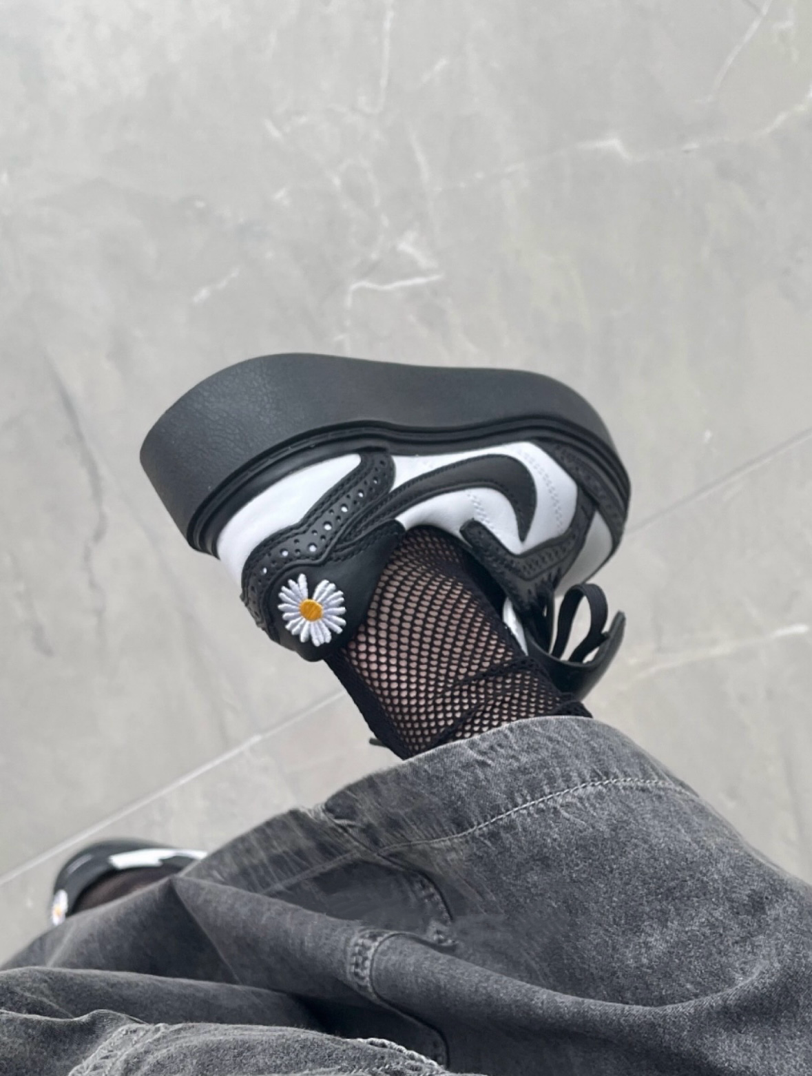 Nike Kwondo 1 x Peaceminusone 小雛菊 權志龍 GD 黑白 牛津鞋 DH2482-101/預購