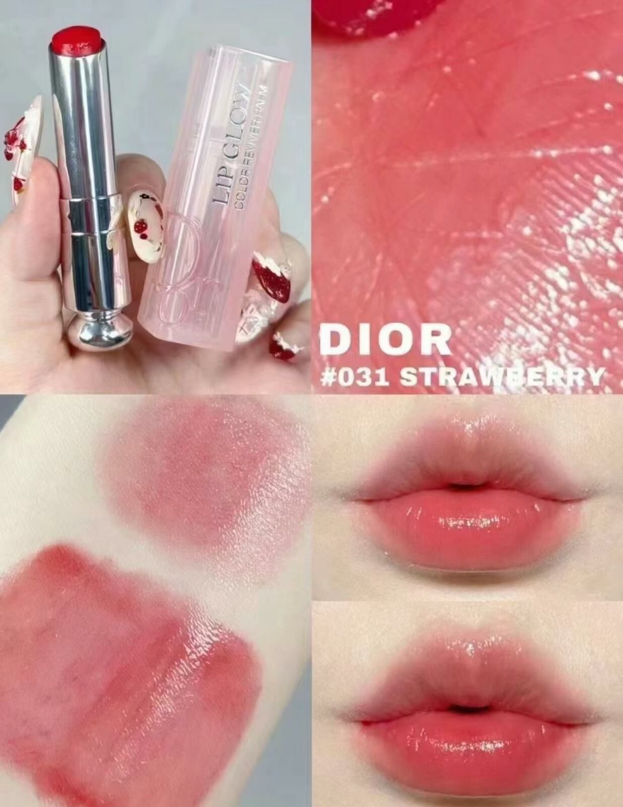 Dior 031變色潤唇膏(jisoo同款）-M
