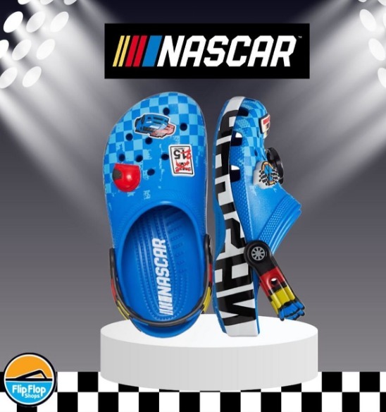 【預購】Crocs & Fun Lab Nascar F080903 小童洞洞鞋