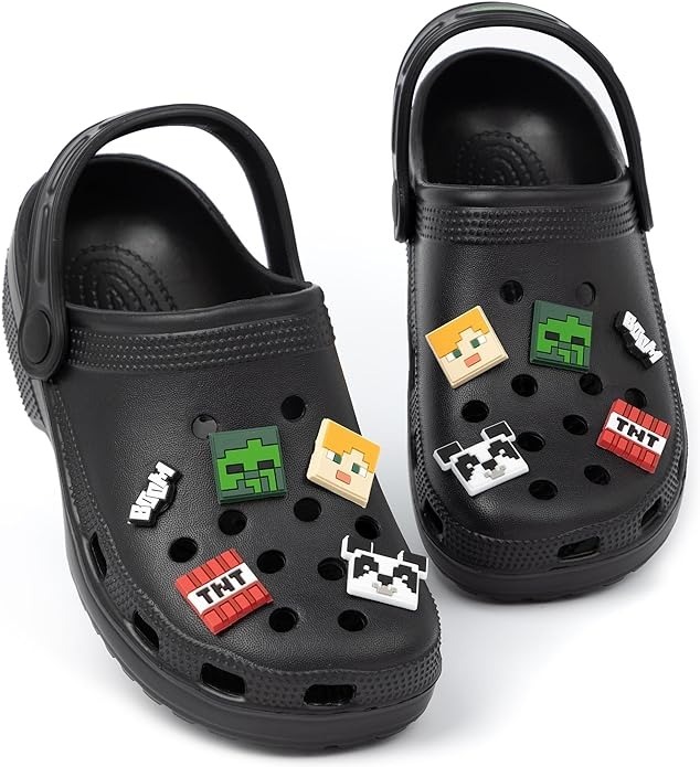 【預購】Crocs & Minecraft F080904 中童洞洞鞋