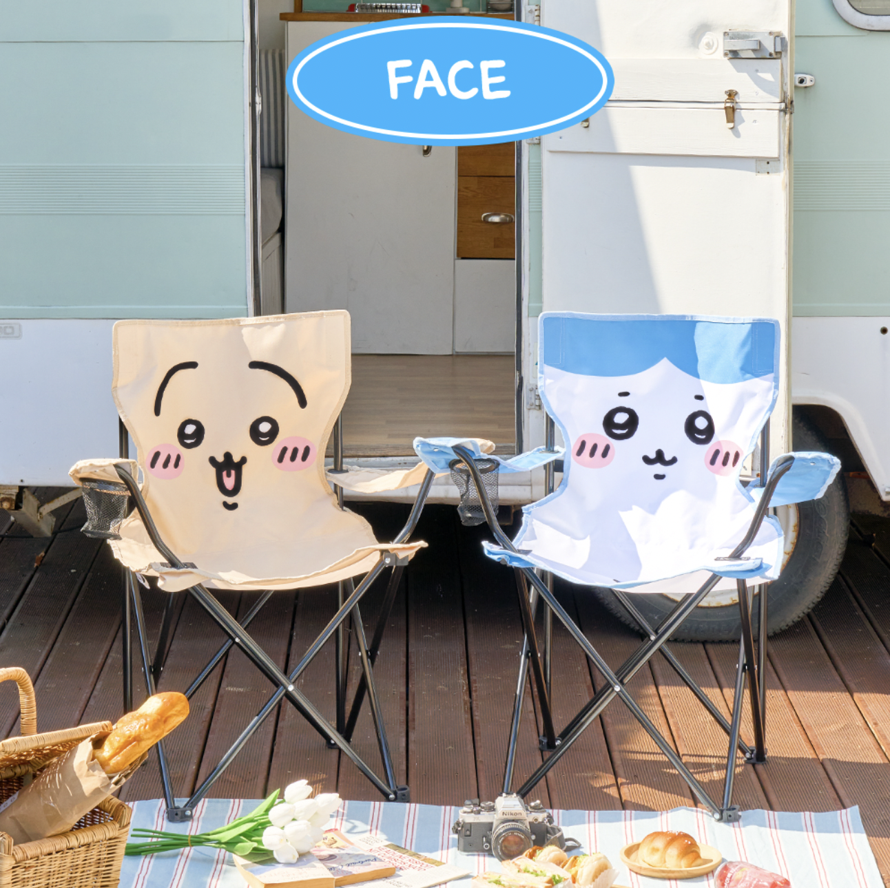 韓國Chiikawa可摺款Camping櫈