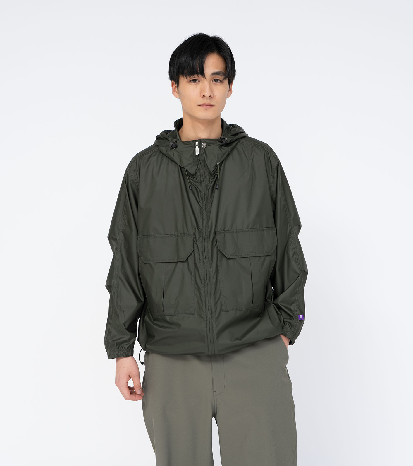 お値下げ❗★THE NORTH FACE★Mountain Wind Parka THE NORTH FACE PURPLE LABEL Mountain Wind Parka Olive 24SS-I