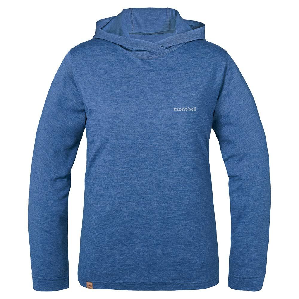 montbell: 美利奴羊毛 Merino Wool Plus Light Hoodie Women's