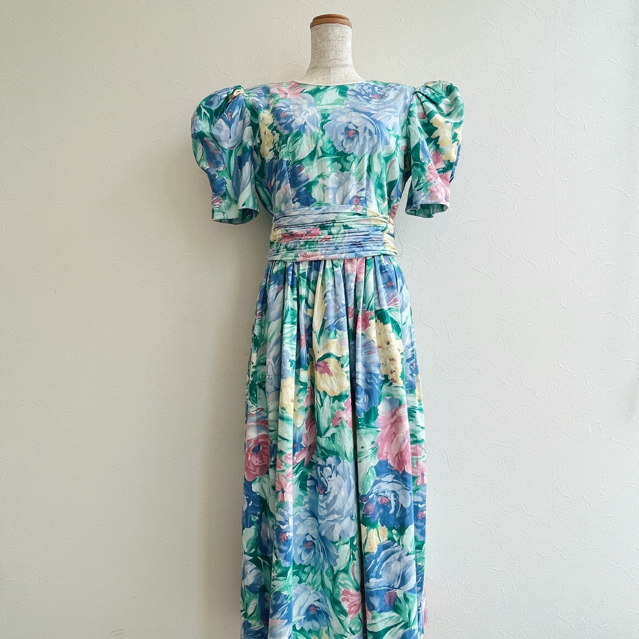 Althuser美國製油畫風大花連裙