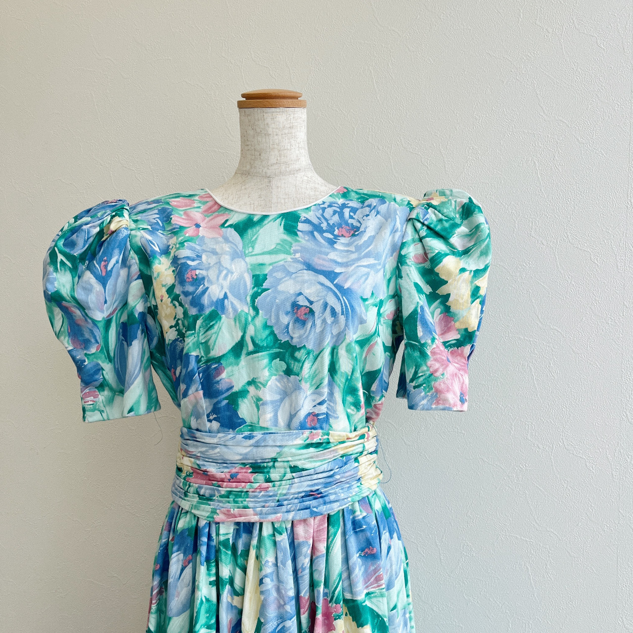 Althuser美國製油畫風大花連裙