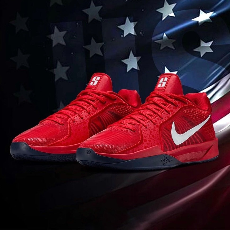 Nike Sabrina 2 “USA” 紅 美國隊 WNBA 莎賓娜 氣墊低筒 簽名實戰籃球鞋
