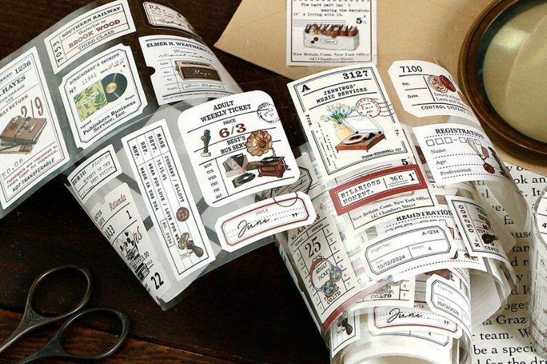 Time Ballad Series Sticker Tape